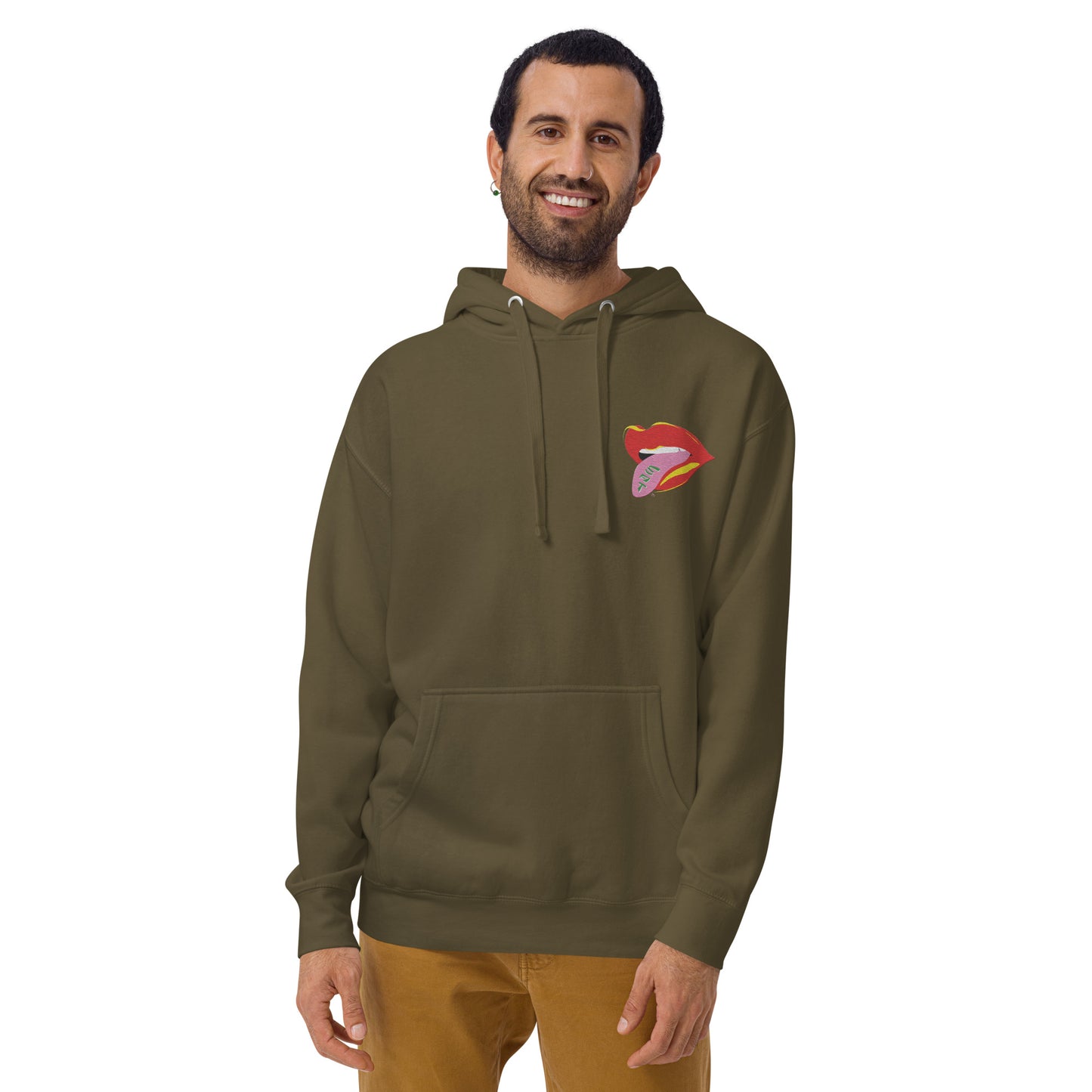 Embroidered patch Hoodie